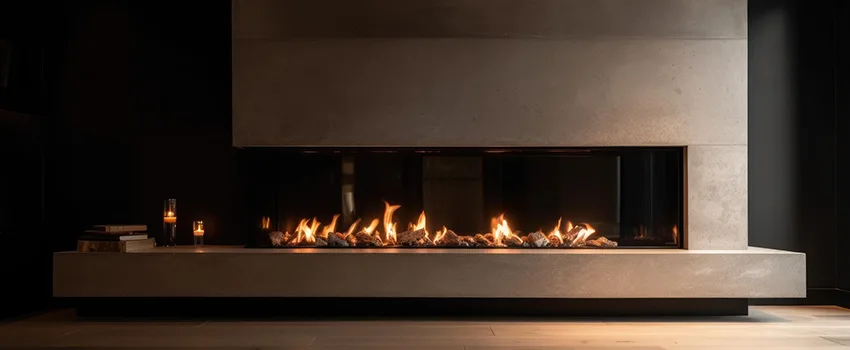 Gas Fireplace Ember Bed Design Services in Temple Terrace, Florida