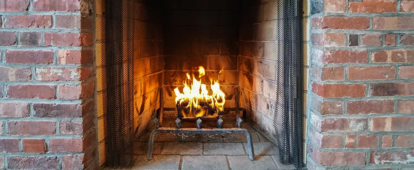 Repairing Damaged Fireplace Tiles in Temple Terrace, Florida