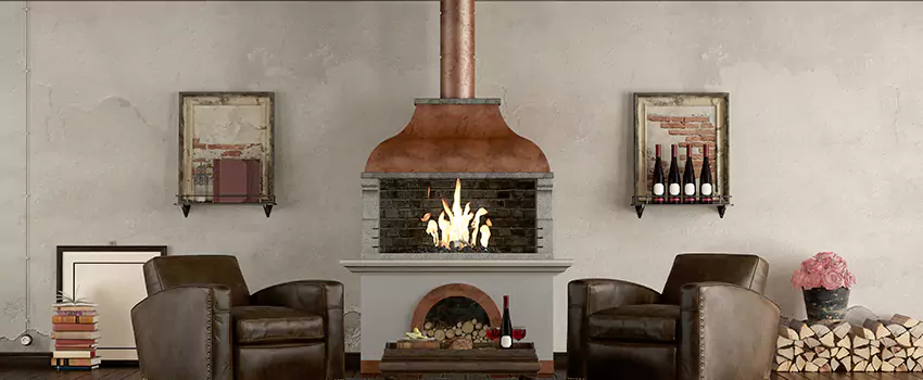 Thelin Hearth Products Providence Pellet Insert Fireplace Installation in Temple Terrace, FL