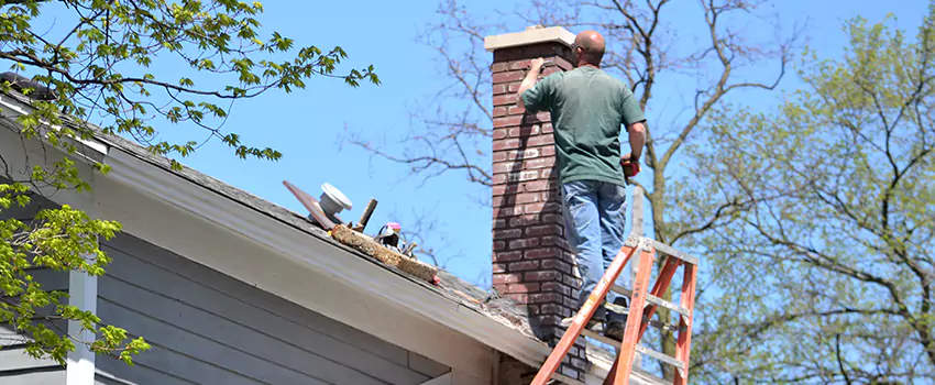Vinyl and PVC Chimney Flashing Installation in Temple Terrace, FL
