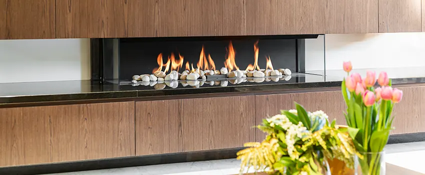 Double-height Fireplace Design Refurbishment in Temple Terrace, Florida