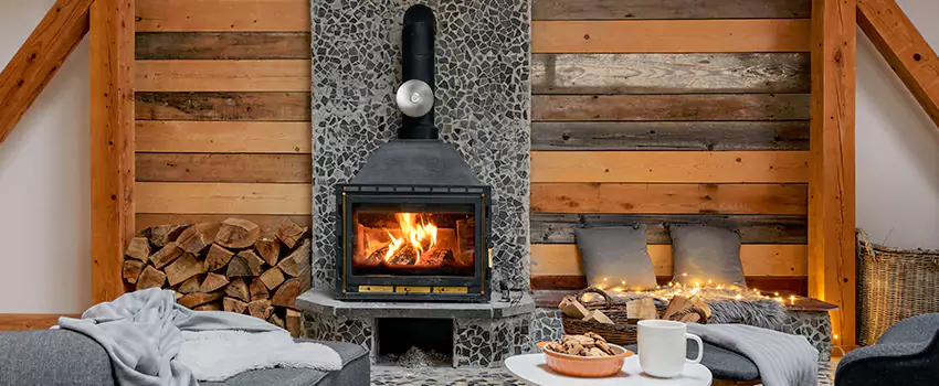 Thelin Hearth Products Direct Vent Gas Stove Fireplace Inspection in Temple Terrace, Florida
